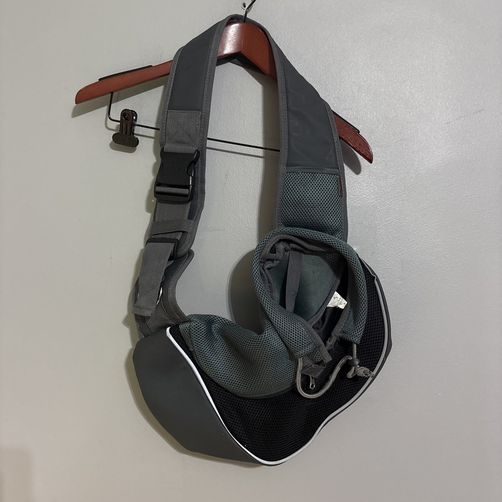 Pet Dog‎ Sling Carrier  for Dogs and Cats Size Small Grey (KC)